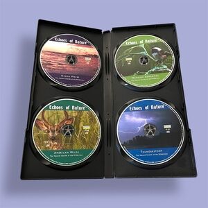 Echoes of Nature CD's by Nature Lounge ~ Full Set of 4 Immersive Audio CD's